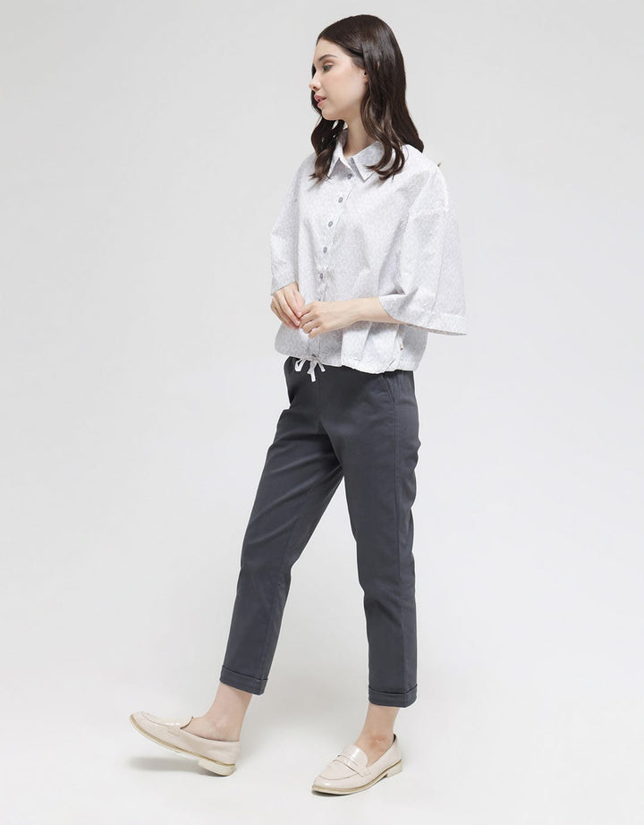Triset Ladies Plain Basic Blouse Wanita