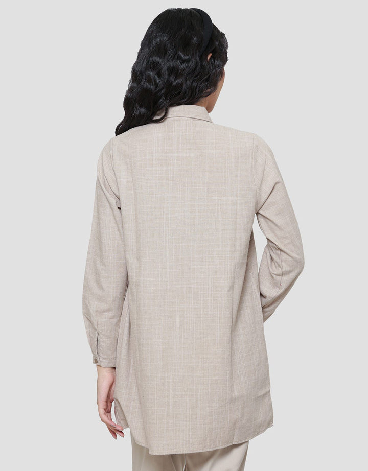 Triset Ladies Basic Plain Blouse Women