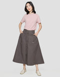Triset Casual Skirts With Button And Pocket