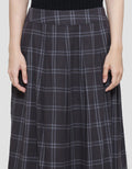 Triset Casual Cheked Women's Skirt