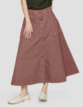 Triset Casual Skirts With Button And Pocket 02