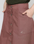 Triset Casual Skirts With Button And Pocket 02