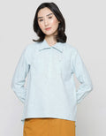 Triset Casual Plain Blouse Wanita