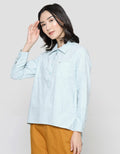 Triset Casual Plain Blouse Wanita