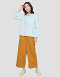 Triset Casual Plain Blouse Wanita