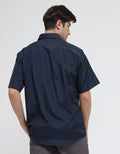 Cole Short Sleeve Shirt Regular Texture Small Dot