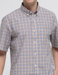 Cole Short Sleeve Shirt Regular Check Small
