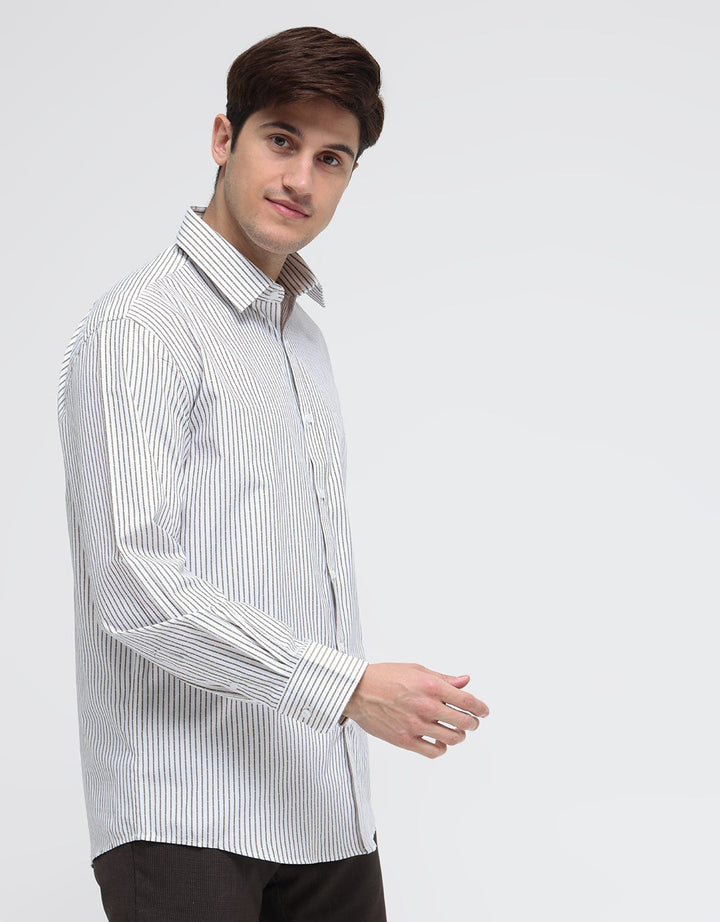 Cole Long Sleeve Shirt Regular Stripe