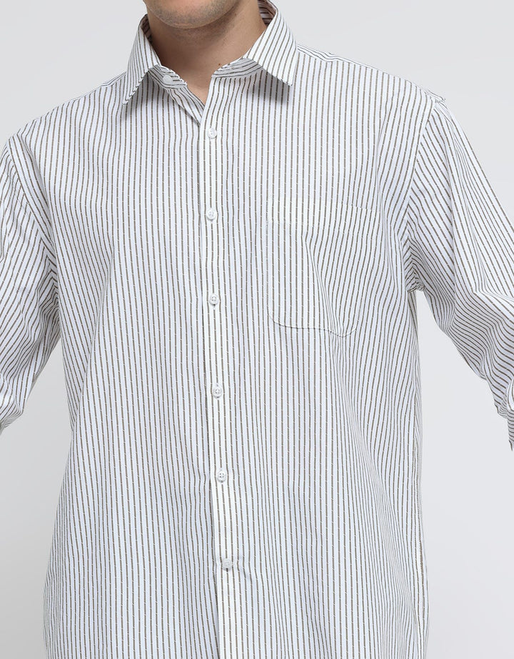 Cole Long Sleeve Shirt Regular Stripe