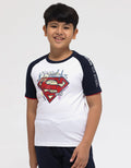 Character T-Shirt Superman 85 Logo Raglan