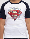 Character T-Shirt Superman 85 Logo Raglan