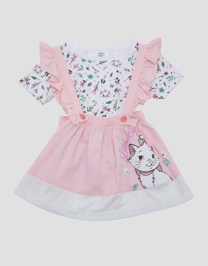 Disney Short Sleeve Midi Dress Overall Marie