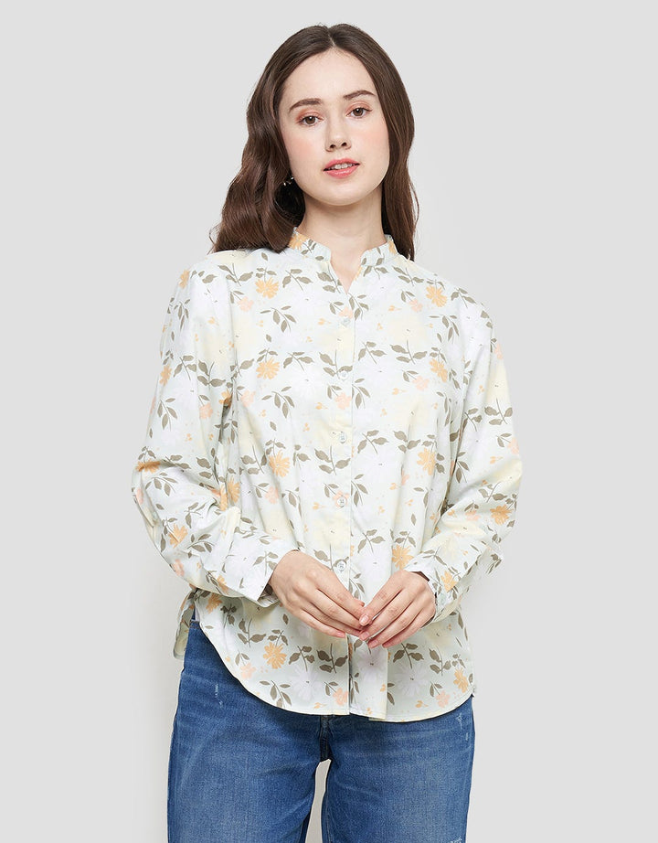 Geela Kanara Flower Women's Shirt