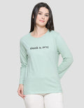 Nevada Women's Long Sleeve T-Shirt Print Thank U Nex