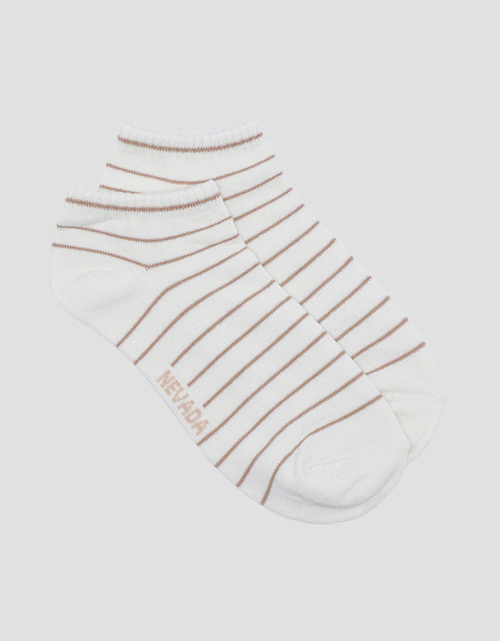 Nevada Stripe Print Teen Ankle Socks