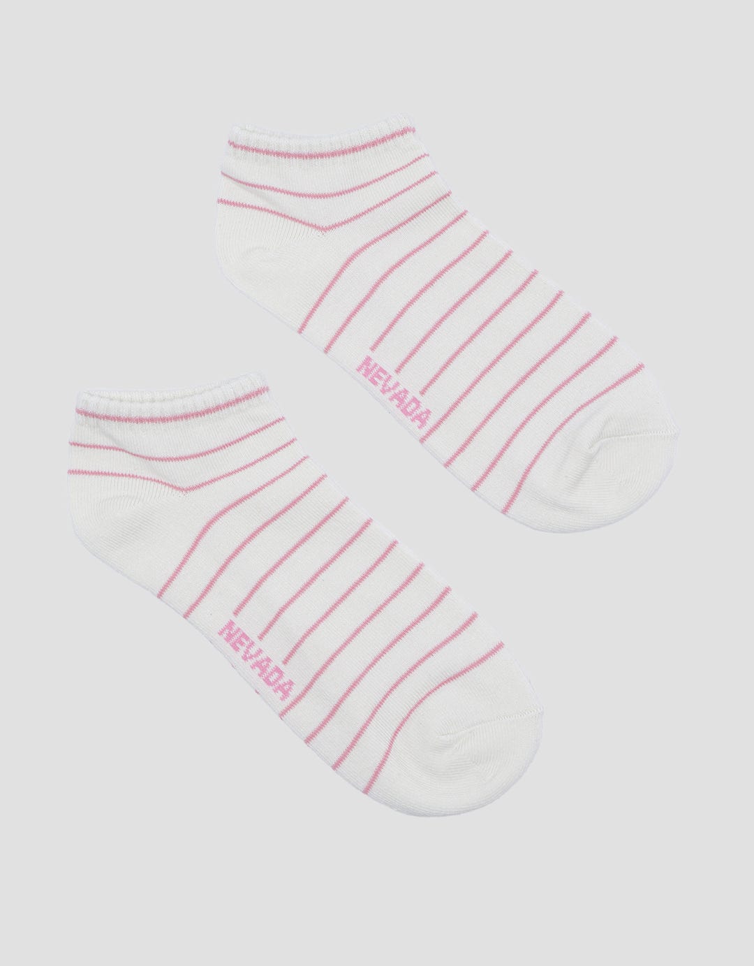 Nevada Stripe Print Teen Ankle Socks