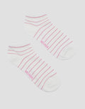Nevada Stripe Print Kaus Kaki Ankle Remaja