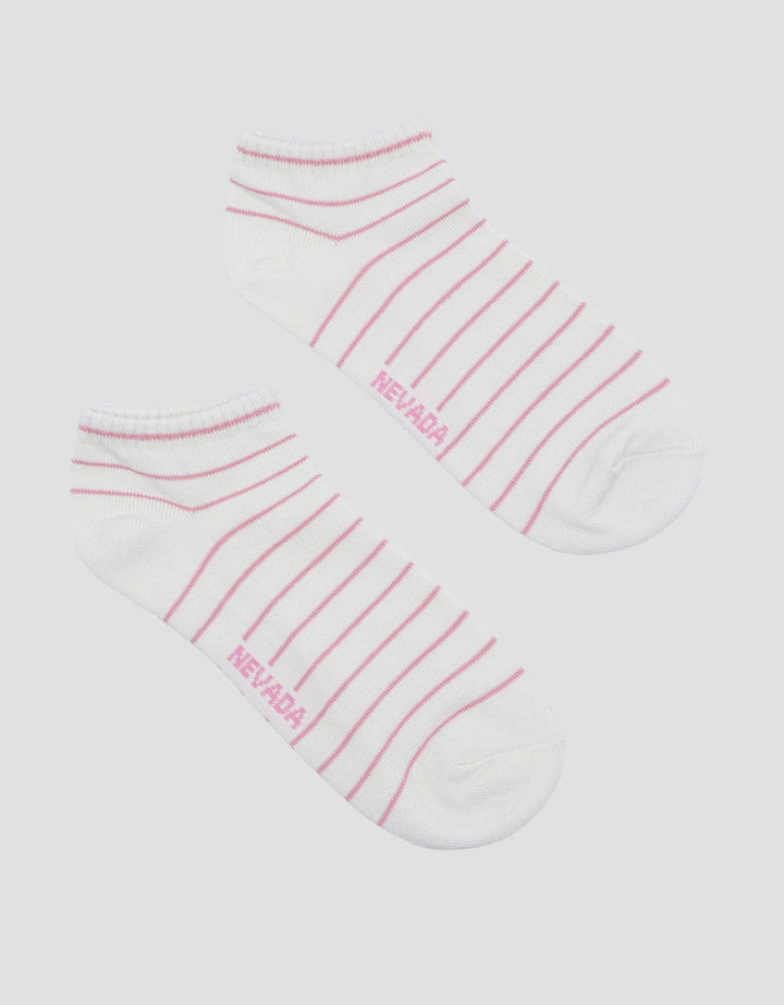 Nevada Stripe Print Teen Ankle Socks