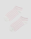 Nevada Stripe Print Kaus Kaki Ankle Remaja
