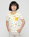 Little M Short Sleeve T-Shirt Fp Monster Pixel