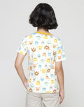 Little M Short Sleeve T-Shirt Fp Monster Pixel
