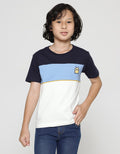 Little M Piping Embro Kaos Anak Laki-laki