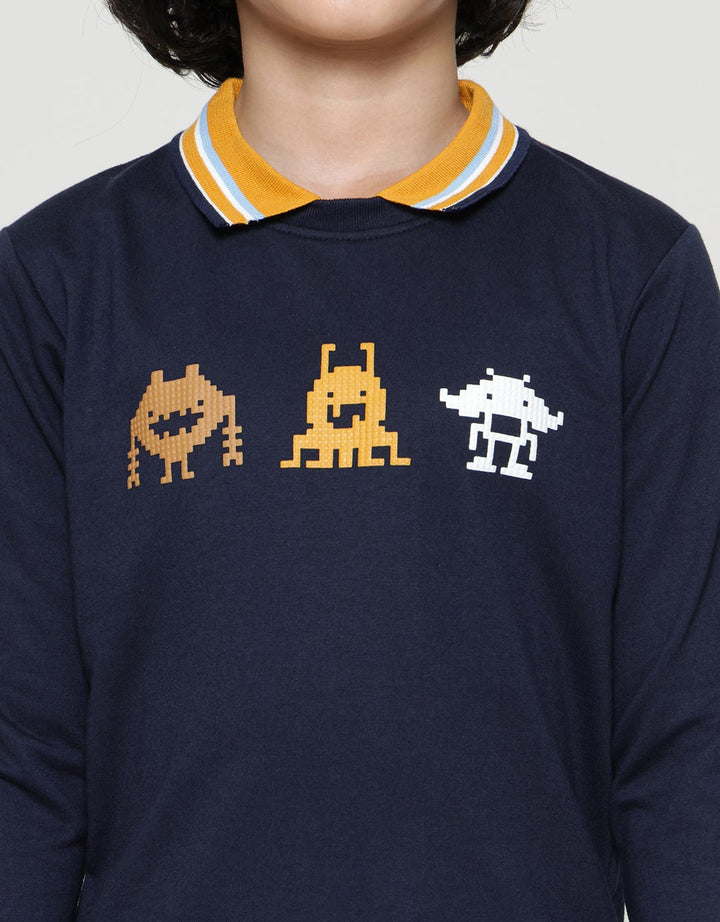 Little M Sweatshirt Polo Monster