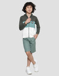 Little M Terry Cut N Sewn Monster Jaket Anak Laki-laki