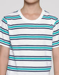 Little M Stripe Yarndyed Boys T-Shirt