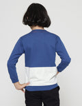 Little M Sweatshirt Cs Aplikasi Tangan Monster