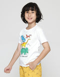 Little M Short Sleeve T-Shirt Print Ki Best Buy Type F Dinosaur