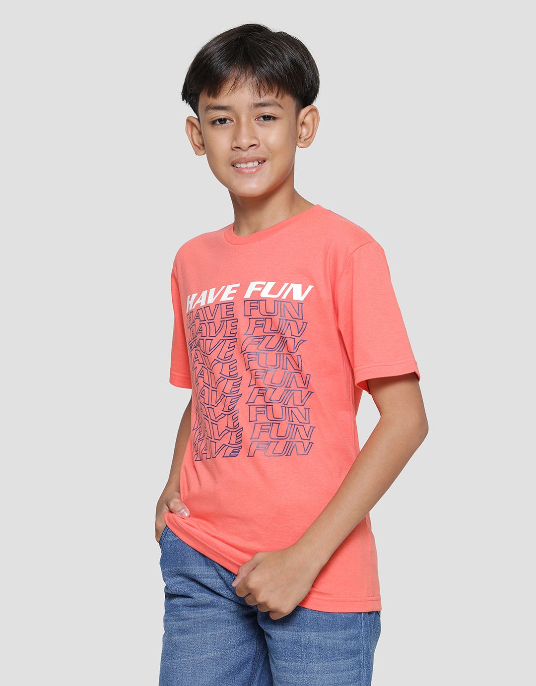 Nevada Have Fun Print Boys T-Shirt