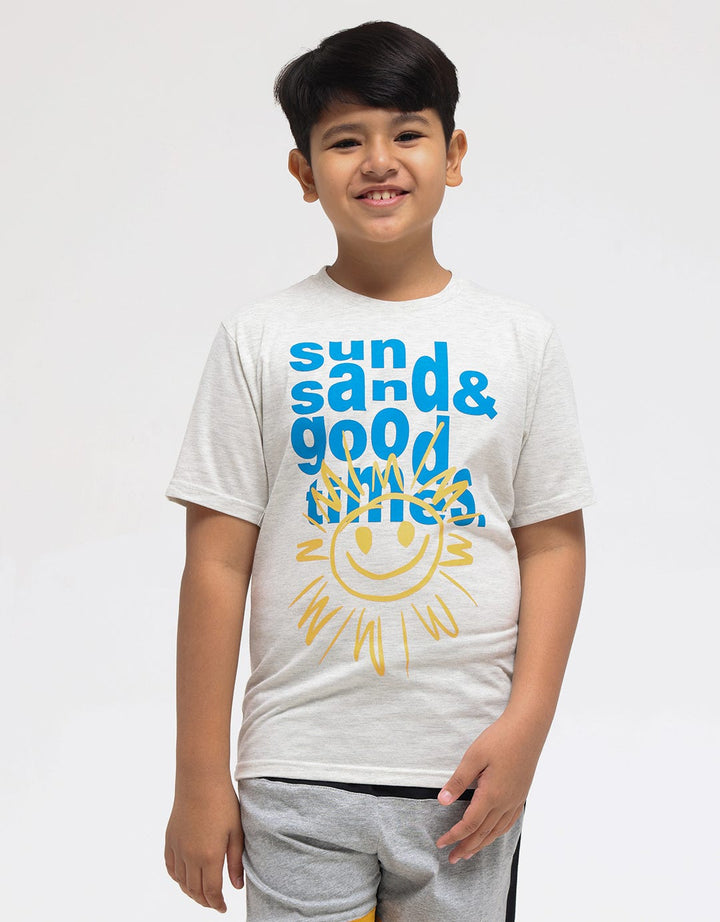 Nevada Goodtime Print Kaos Anak Laki-laki