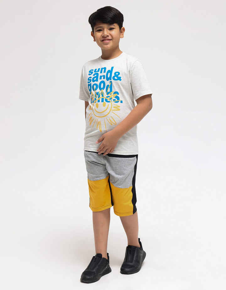 Nevada Goodtime Print Kaos Anak Laki-laki