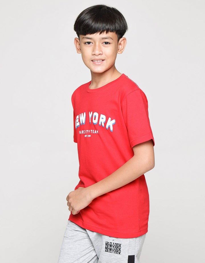 Nevada Short Sleeve T-Shirt Print Newyork