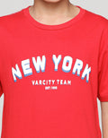 Nevada Short Sleeve T-Shirt Print Newyork