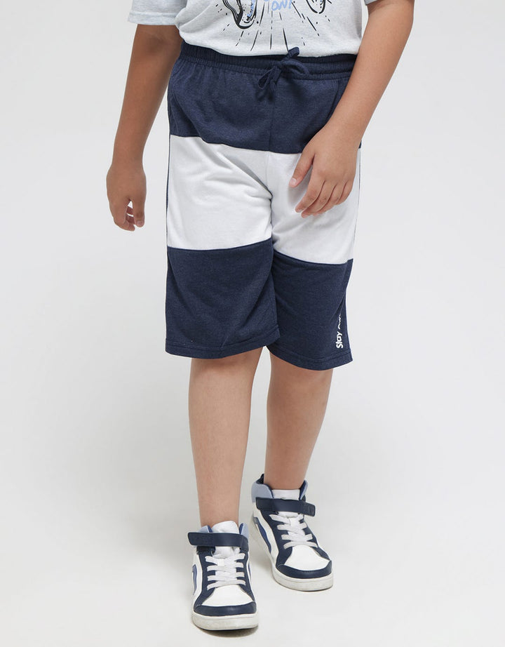 Nevada Short Pants Knit Sj Cns Color Block Stay Awake