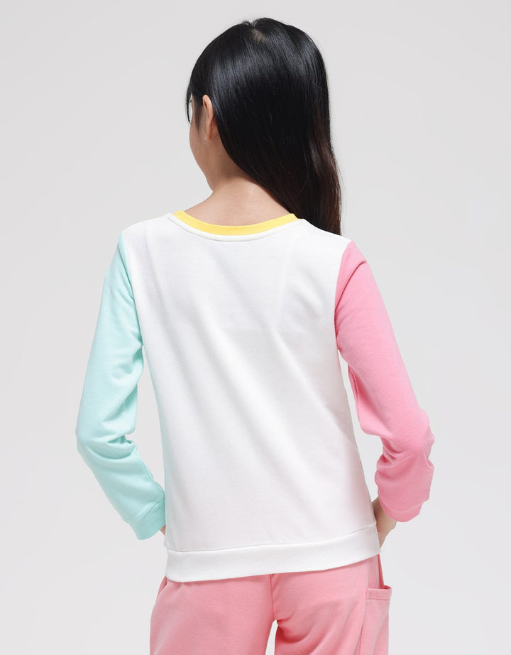 Disney Sweatshirt Clr Block Bambi