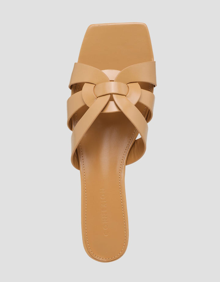 Connexion Multi Strappy Sandal Wedges Wanita