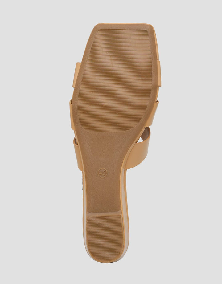 Connexion Multi Strappy Sandal Wedges Wanita