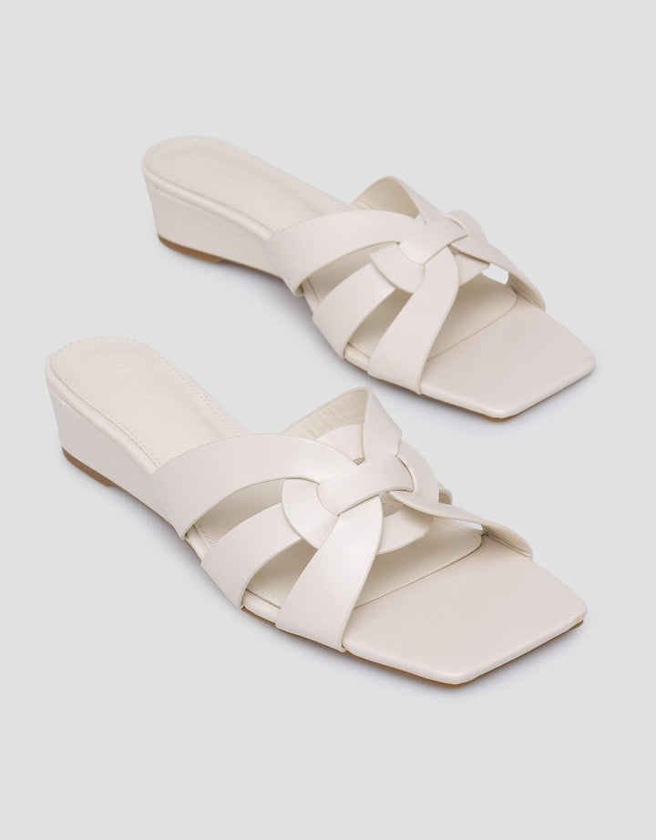 Connexion Multi Strappy Sandal Wedges Wanita