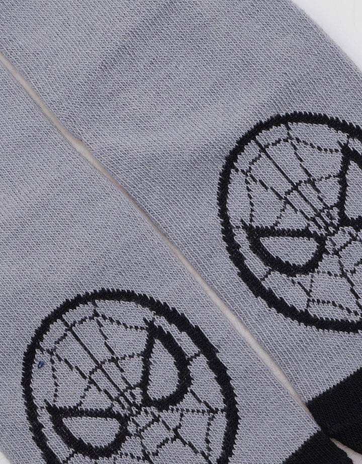 Marvel Socks Spiderman Face Print