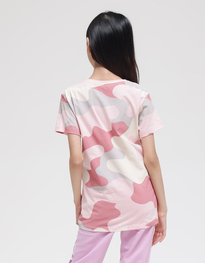 Nevada Camo Hope Kaos Anak Perempuan