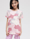 Nevada Camo Hope Kaos Anak Perempuan