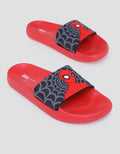 Marvel Slipper Sandals Spiderman Boys