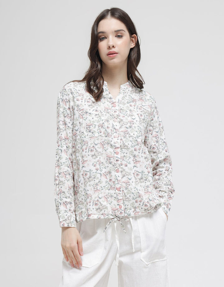 Triset Casual Flower Look Blouse