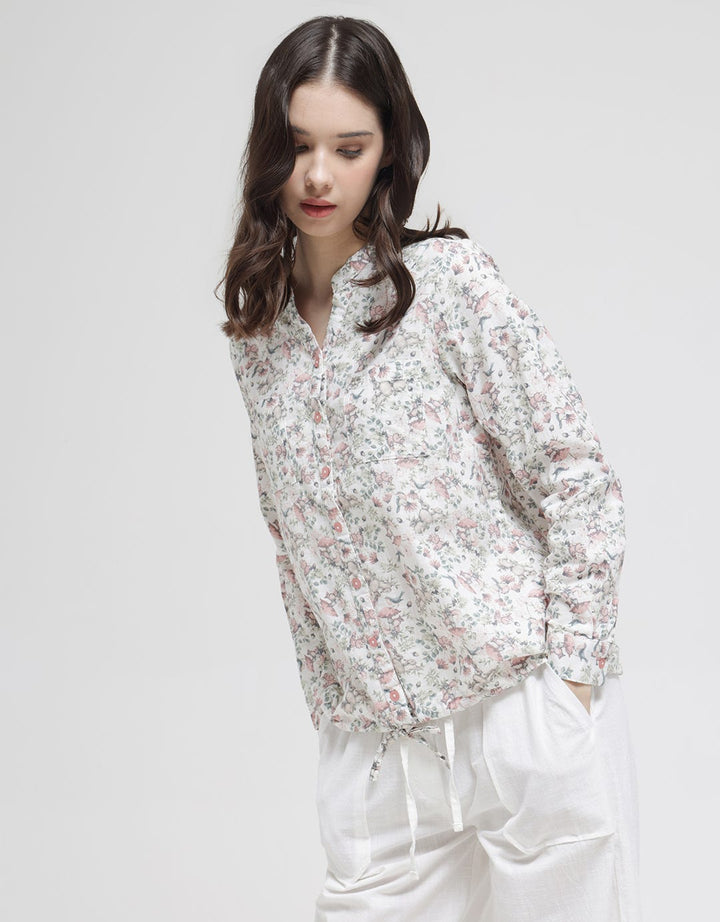 Triset Casual Flower Look Blouse