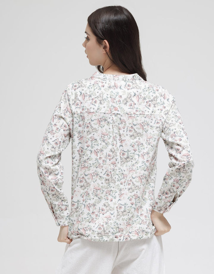 Triset Casual Flower Look Blouse