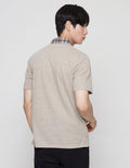 Watchout! Casual Polo Shirts With Stripe Look