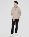 Watchout! Casual Polo Shirts With Stripe Look